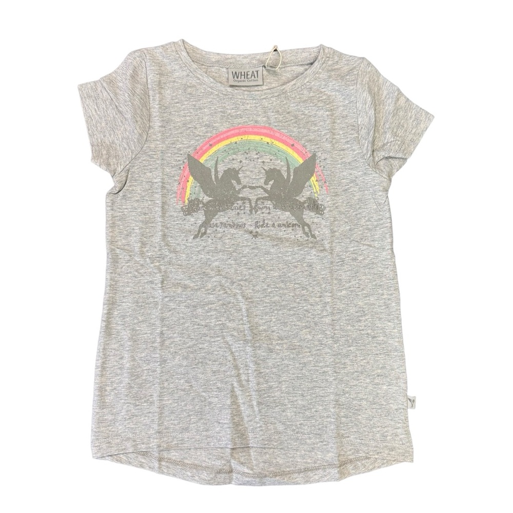 Wheat Crew Graphic Print T-Shirt